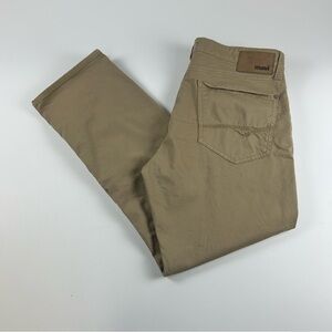 Mavi Men’s SZ 35x30 Matt Relaxed Straight Leg Tan Casual Khaki Pants Beige